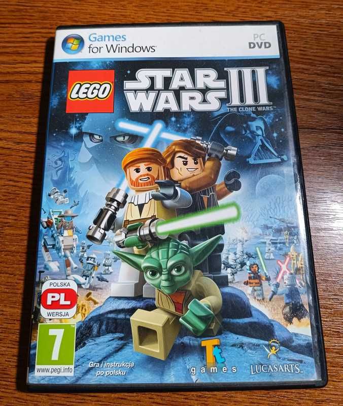 Gry dla dzieci PC Lego Star Wars 3 DVD Rom