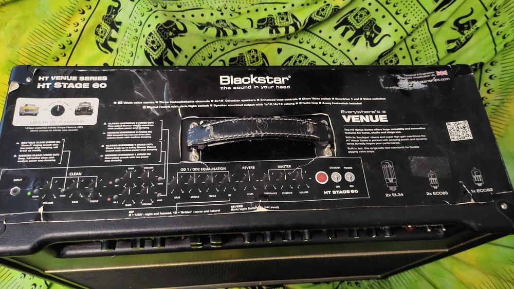 Ламповий Blackstar HT Stage 60 комбік. 2 Celestion 12" EL34 нові лампи