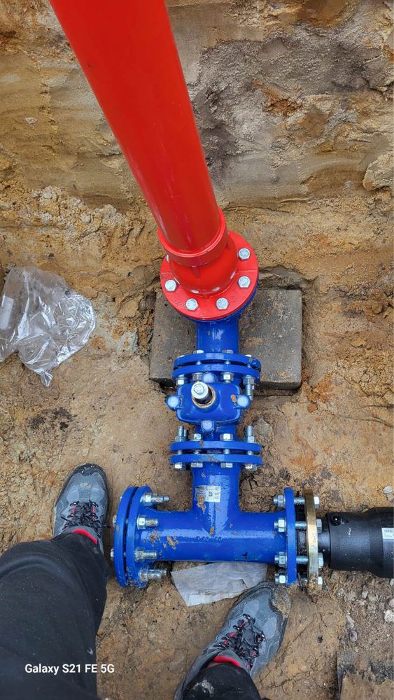 Projekty budowa gaz woda-kan gazownicze gazowe wod-kan przyłacze sieci
