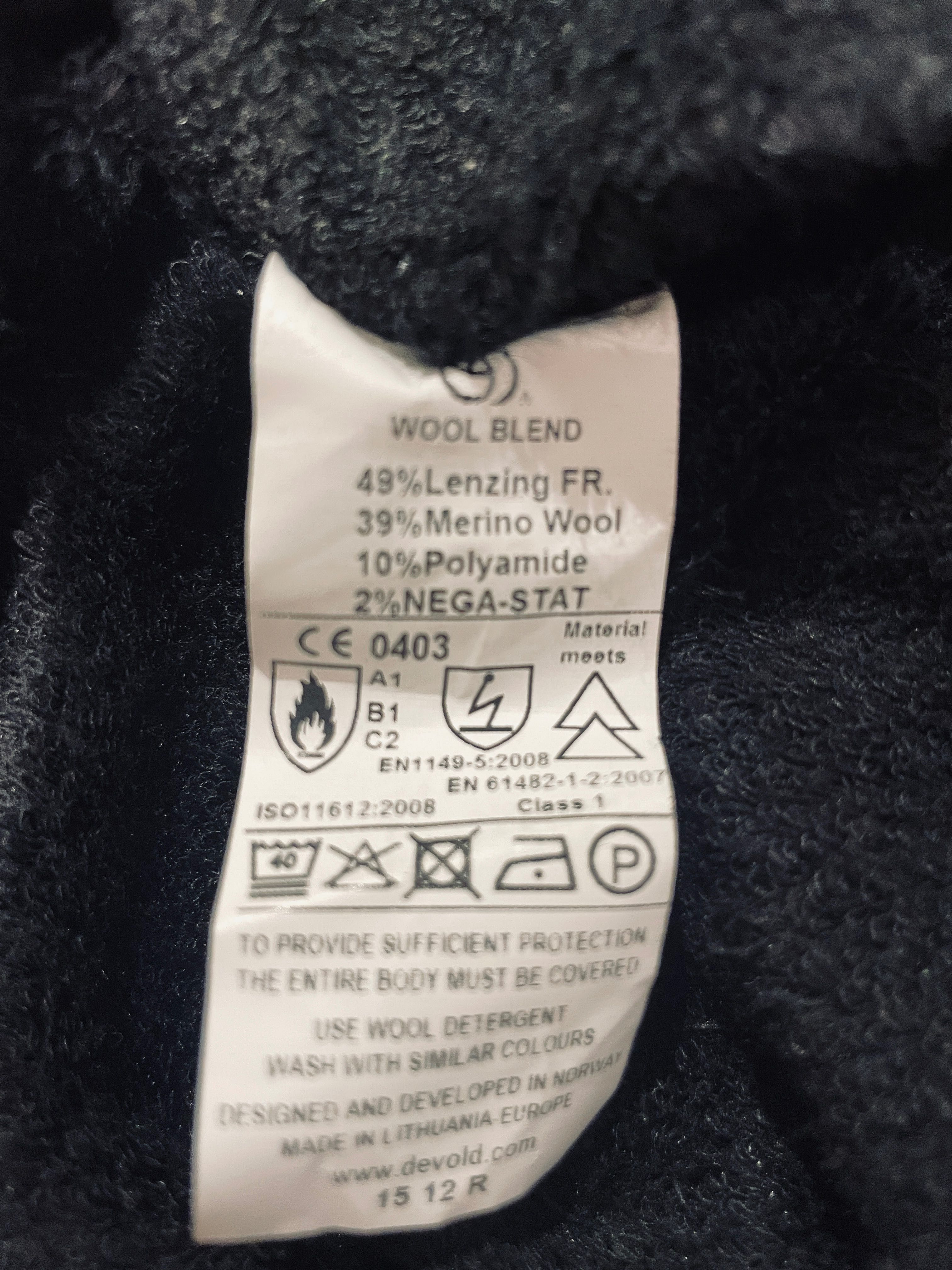 Bluza termoaktywna Devold Shield XL Merino
