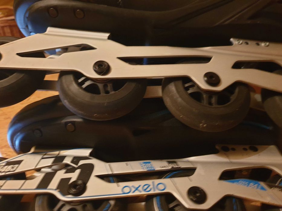 Rolki Łyżworolki  rozm. 42 OXELO, Rolki FIT 500 MAN Decathlon