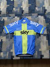 Koszulka kolarska Team Sky Rozmiar XXS Rowerowa Mistrz Szwecji