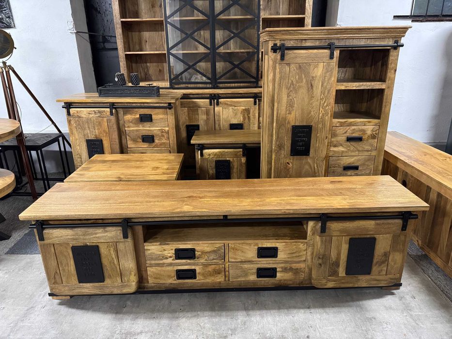 Piękna szafka rtv/komoda pod tv 200cm  Nowość seria WORKS.. ZAPRASZAM