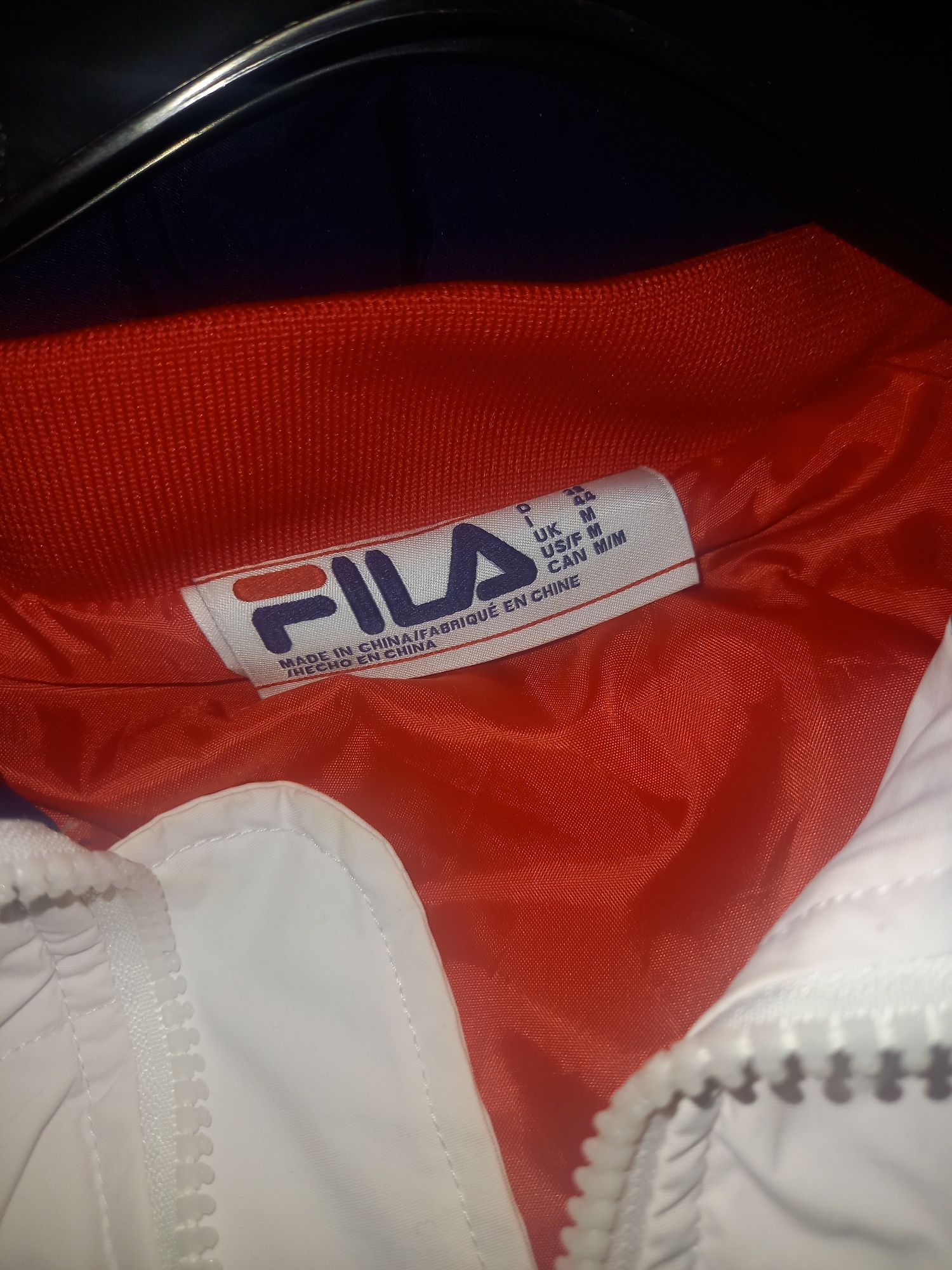 Fila kurtka bomberka biella italia