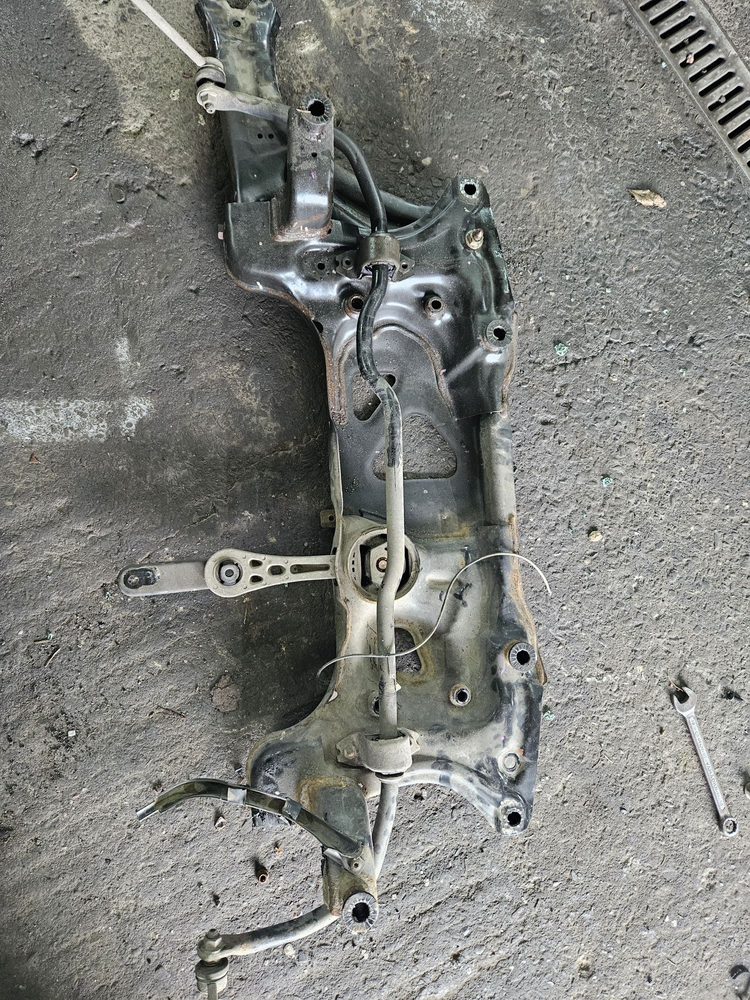 Vw Jetta Golf VI Kołyska zawieszenia Wózek Sanki