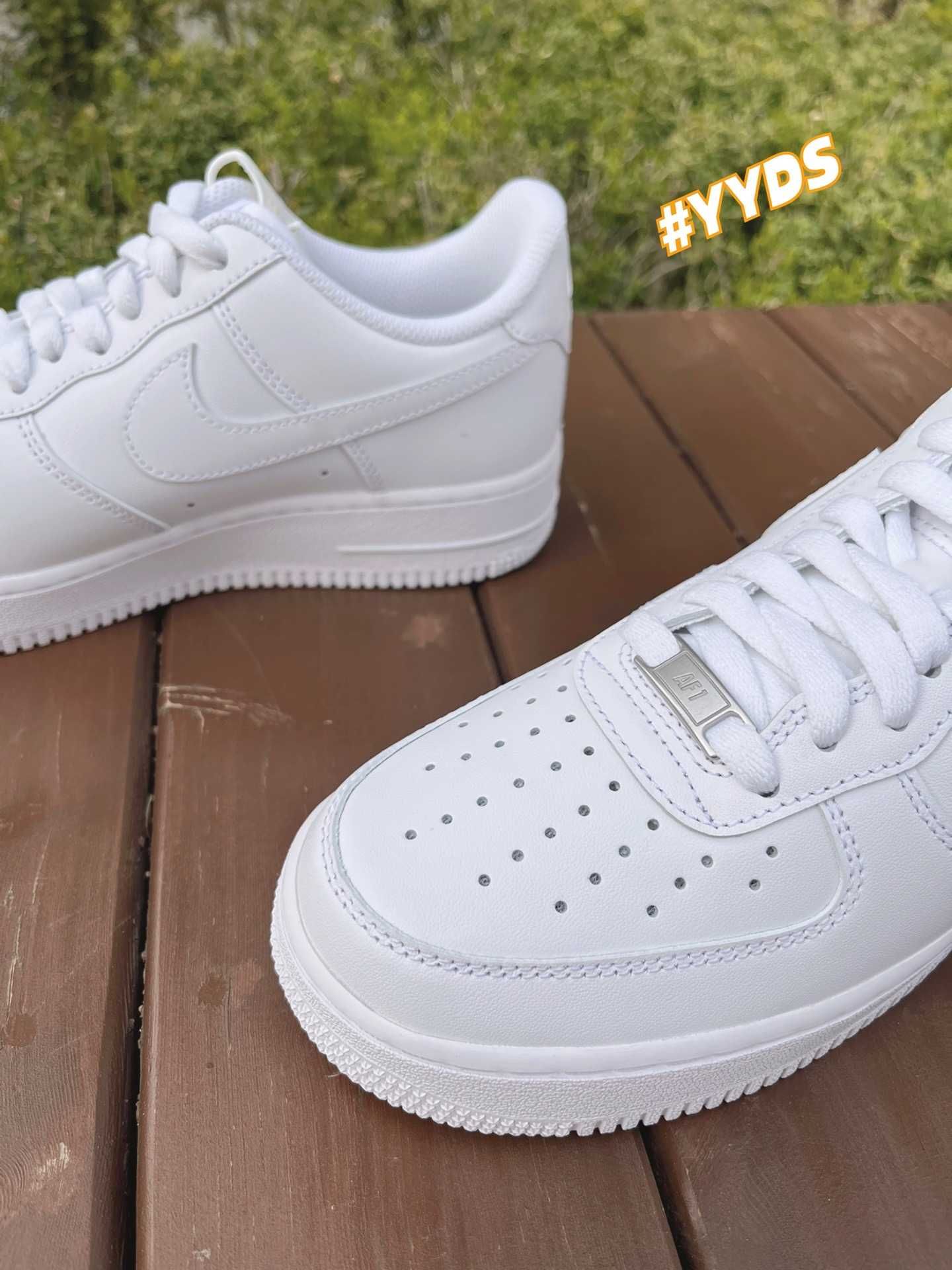 Biały\NikeAirForce1*Low^TBTSM|nowy UnisexTrampki.41