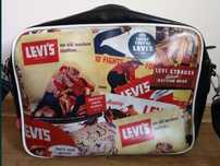 Levis stylowa torba a4 na ramię retro vintage listonoszka torebka