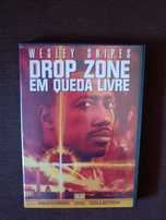filme dvd original - drop zone -  em queda livre