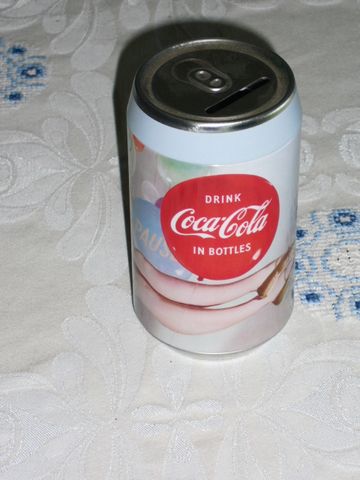 Mealheiro Lata De Coca-Cola