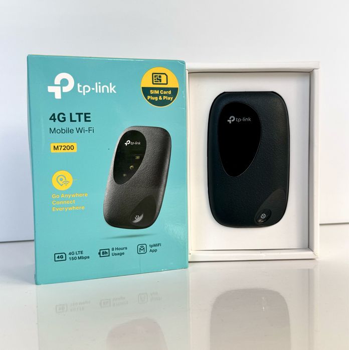 Мобільний Wi-Fi роутер на Сім карту Маршрутизатор 4G LTE TP-LINK M7200