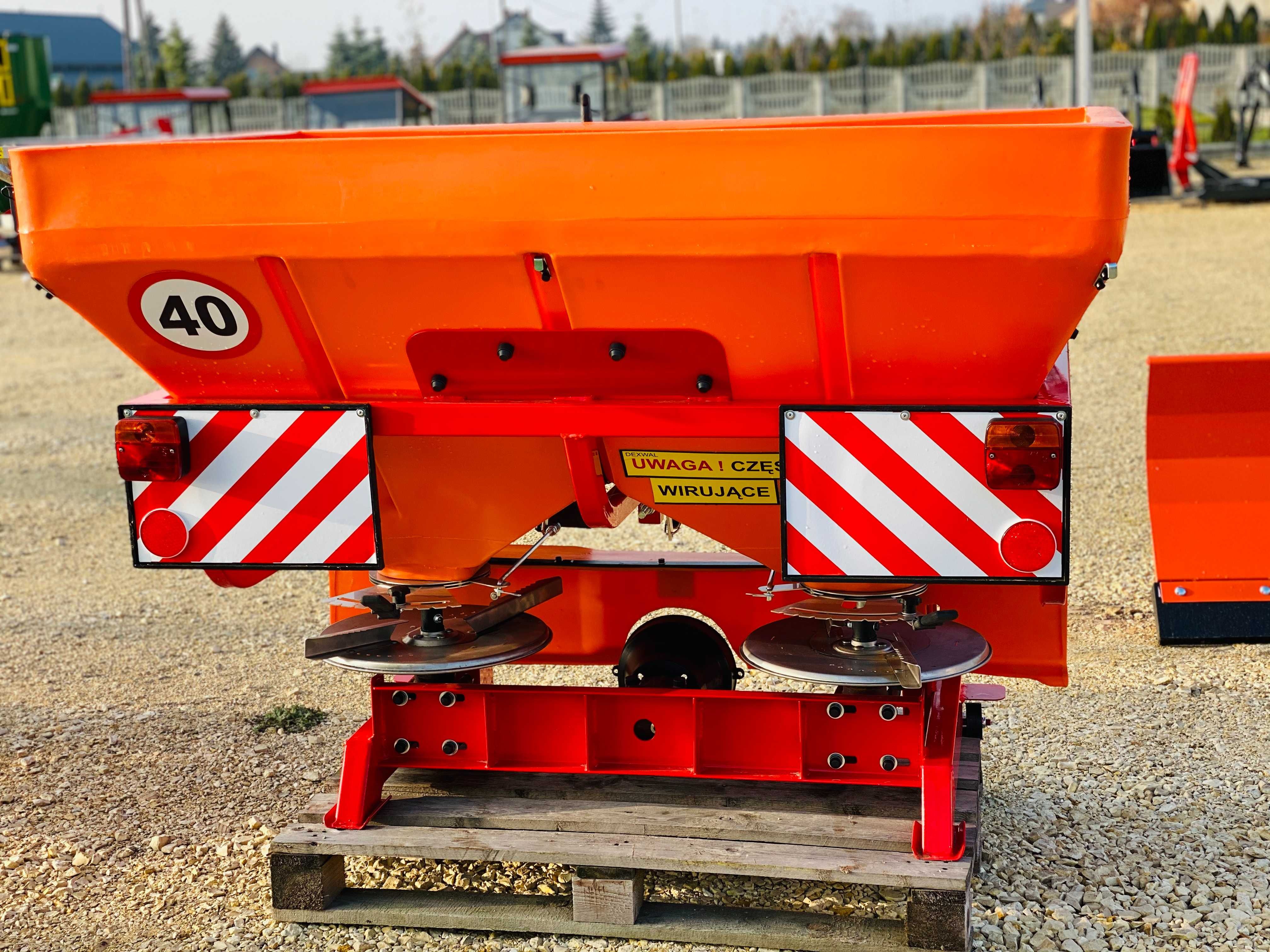 PROMOCJA Rozsiewacz Nawozów dwu tarczowy TORNADO DUO LIFT 600L