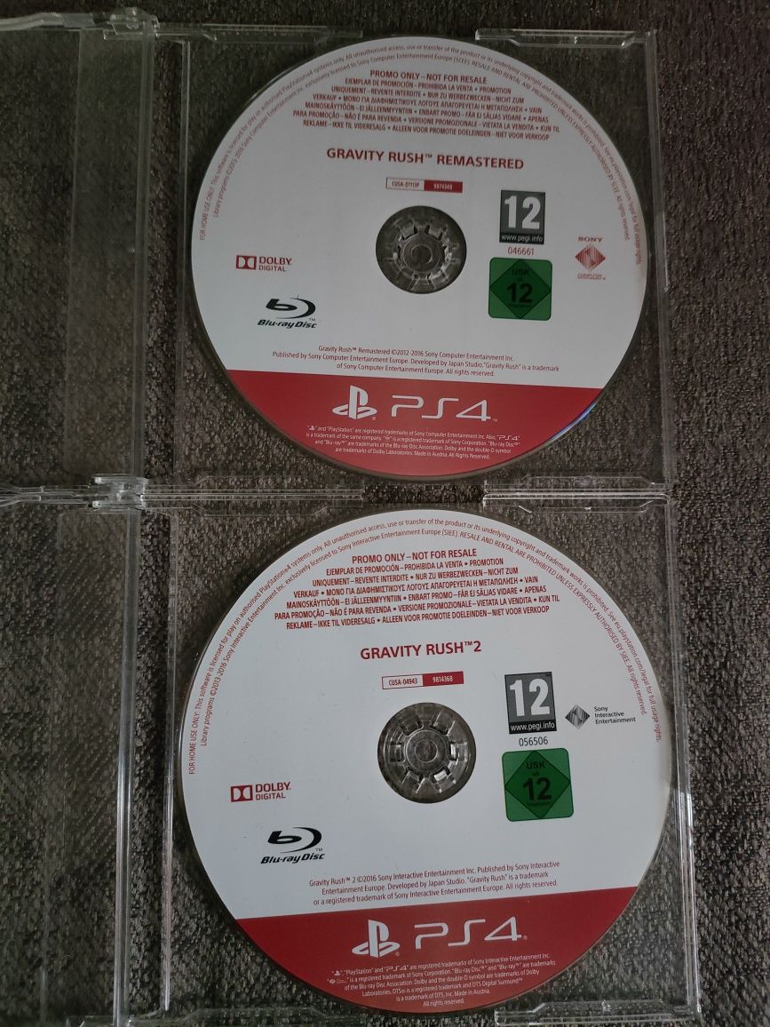 Gravity Rush Remastered + Gravity Rush 2 , Ps4 , PlayStation 4