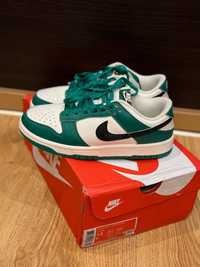 Кросівки NIKE Dunk Low White Green Lottery