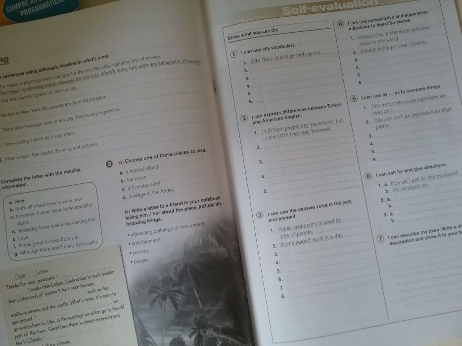 Manual+ C.ativ + 2CD's -"Step Ahead8" - Inglês 8°ano