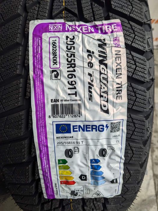 Нові 205/55R16 Nexen Winguard Ice Plus (91T) зимові шини