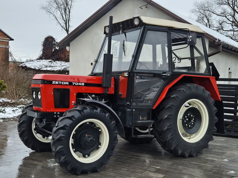 #Zetor 7045\•\Stan Dobry\•\1988rok\•\Export\•\ Szeroka kabina#