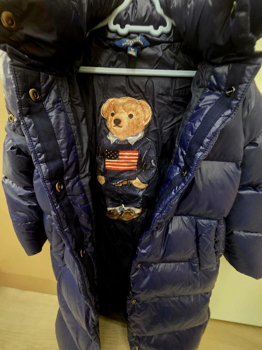 Пуховик, пуховое пальто для девочки Polo Ralph Lauren. Оригинал.