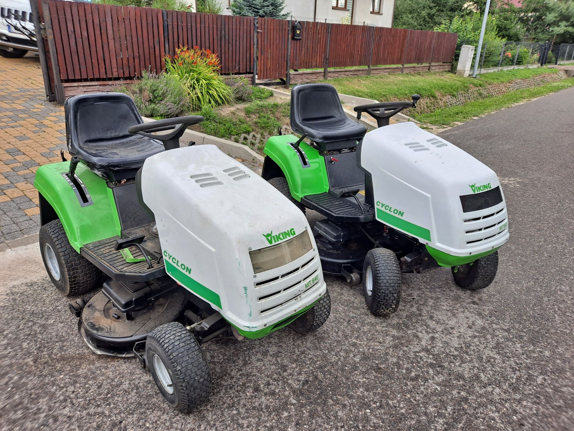 Traktorek Viking Cyclon MT640 x2