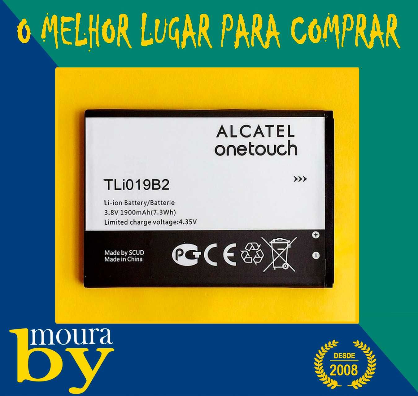 Bateria TLi019B2 Li019B  para Alcatel One Touch 7041D