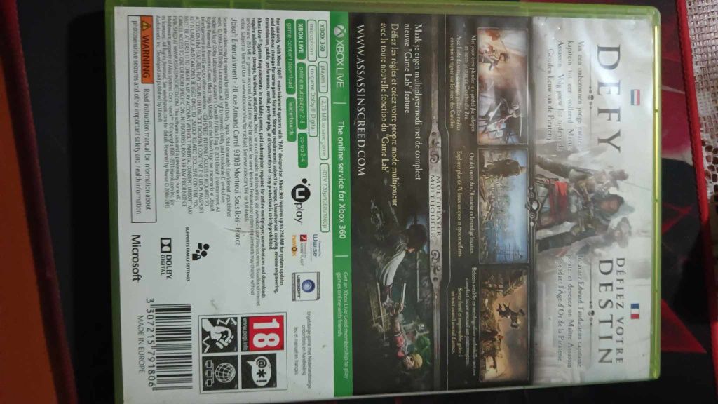 PAKIET gier na XBOX 360: GTA V, Darksiders, Assassin's Creed IV Black