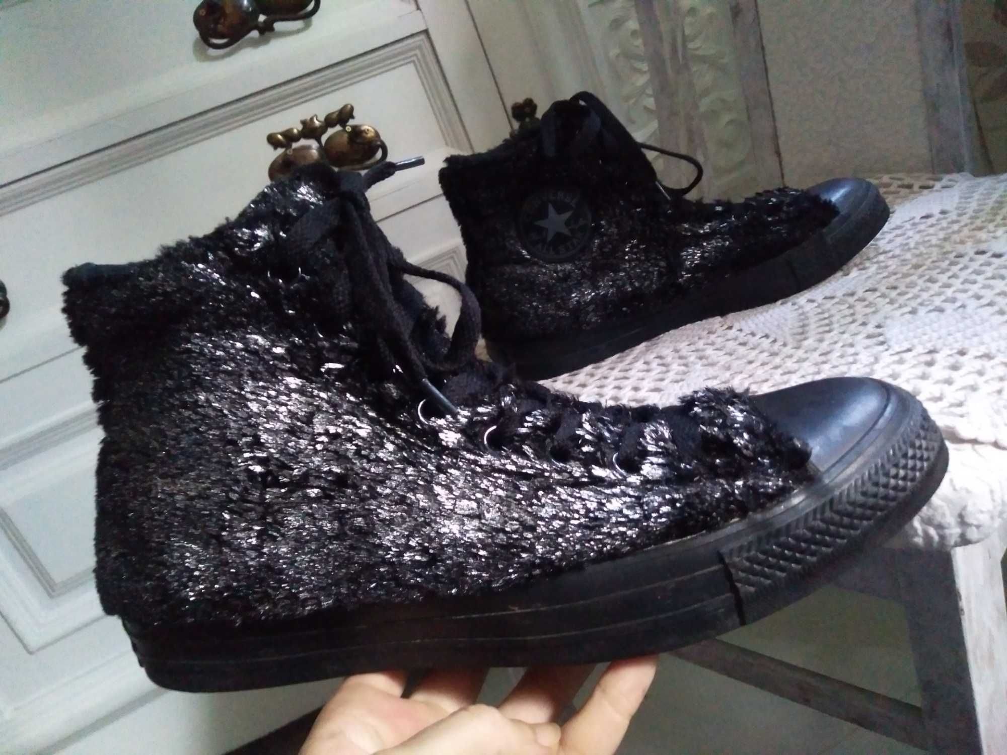 jak NOWE Converse trampki za kostkę rozmiar 40 buty damskie