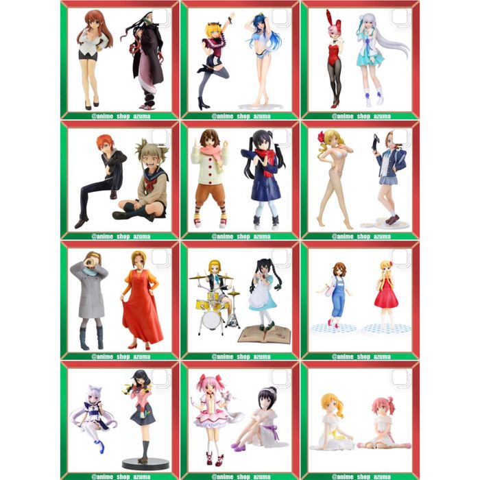 Оригінал аніме фігурка та мерч ,  500+ штук в наявності