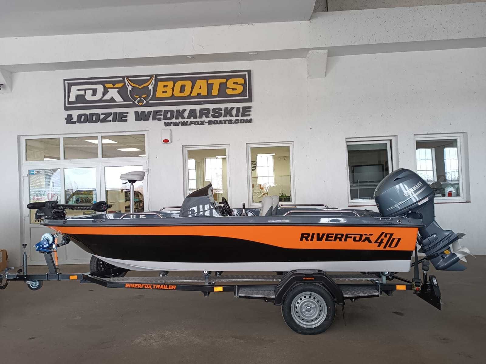 Łódź wędkarska Riverfox 470C