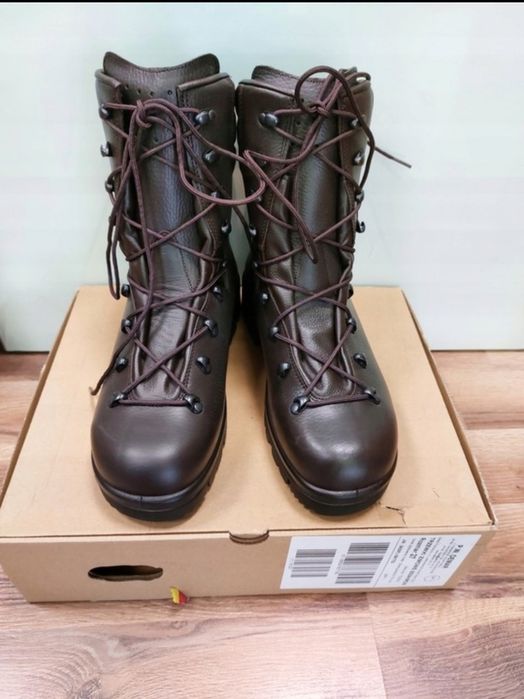 Trzewiki Wojskowe Buty Zimowe Skórzane brązowe 933A/MON rozmiar 41
