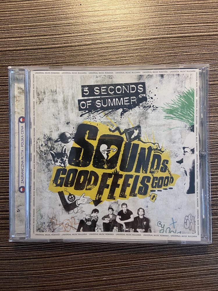 Płyta „Sounds good feels good” 5 seconds of summer