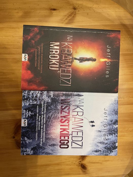 Zestaw jeff giles na krawędzi wszystkiego, na krawędzi mroku