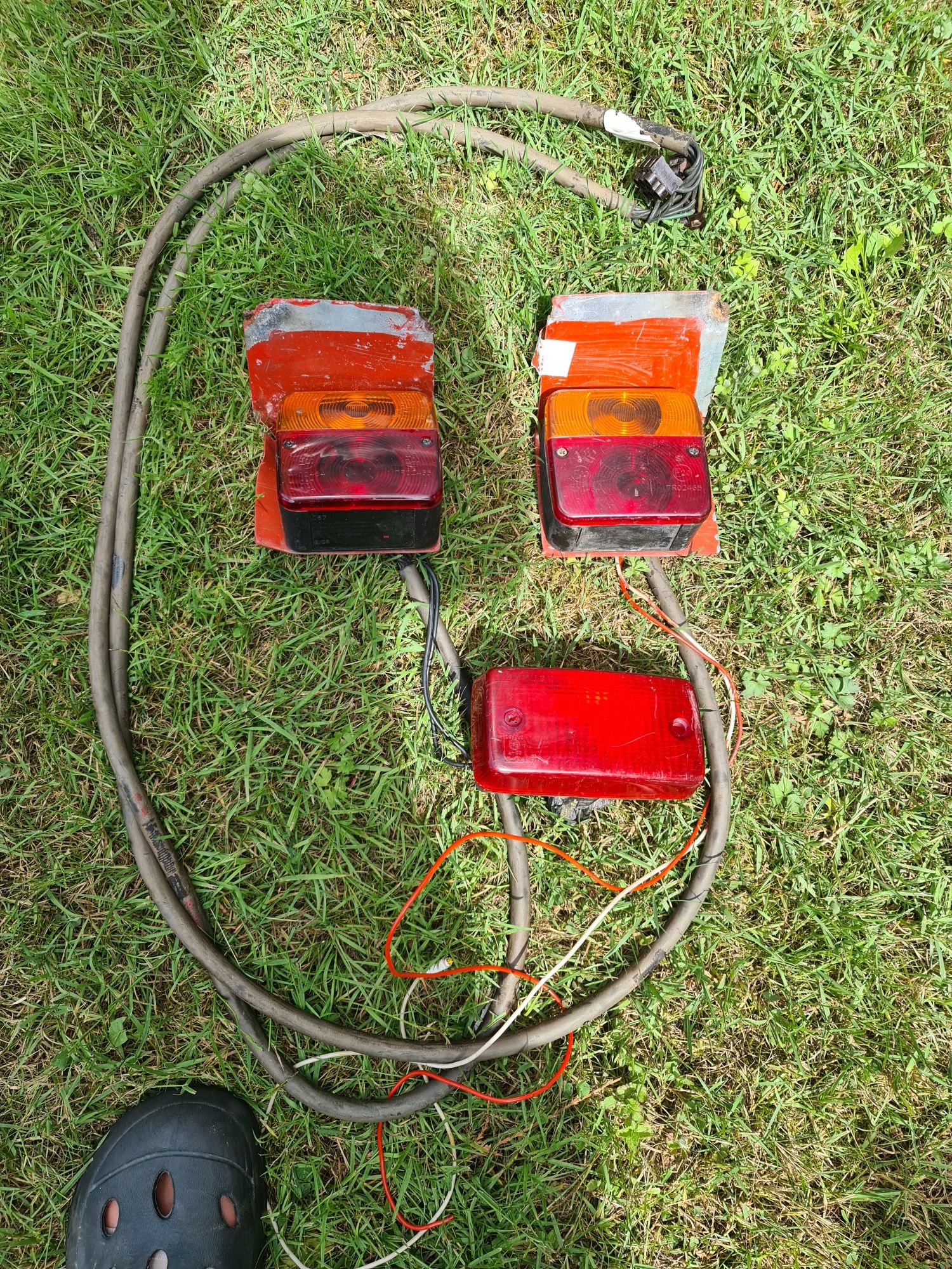 Lampy tył przyczepa