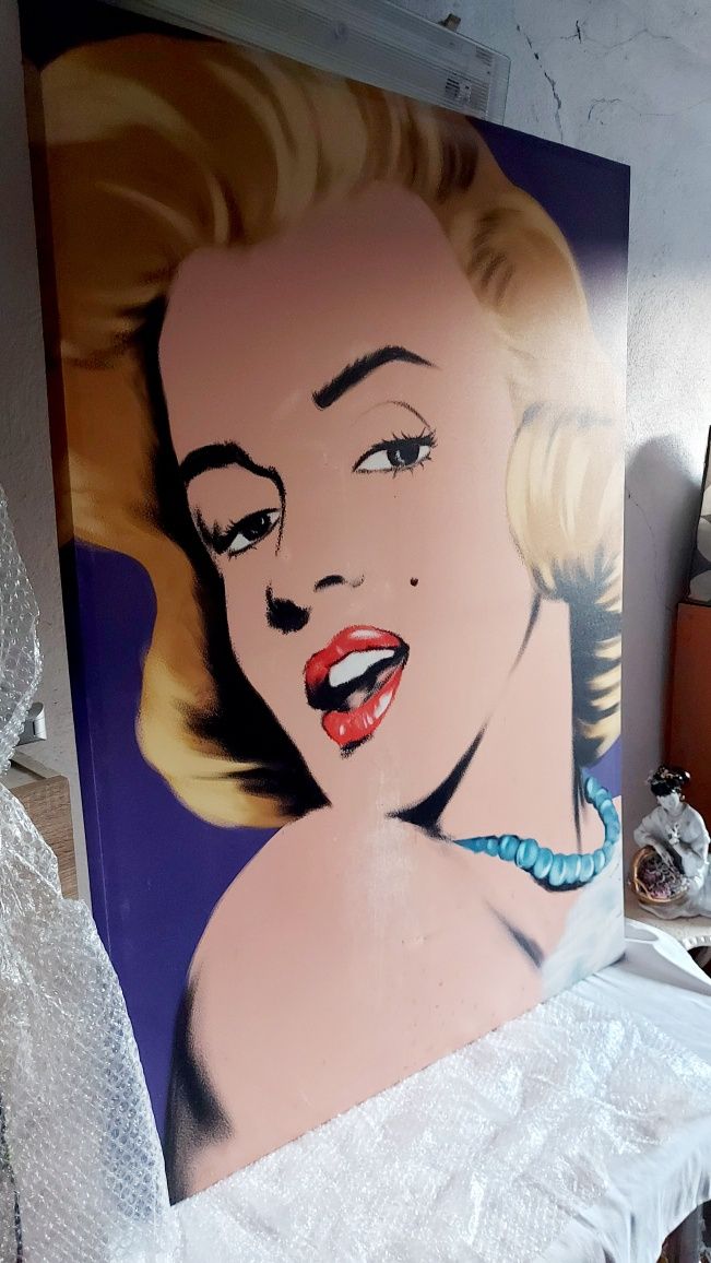 Duży obraz Marilyn Monroe 140x100 ozdoba