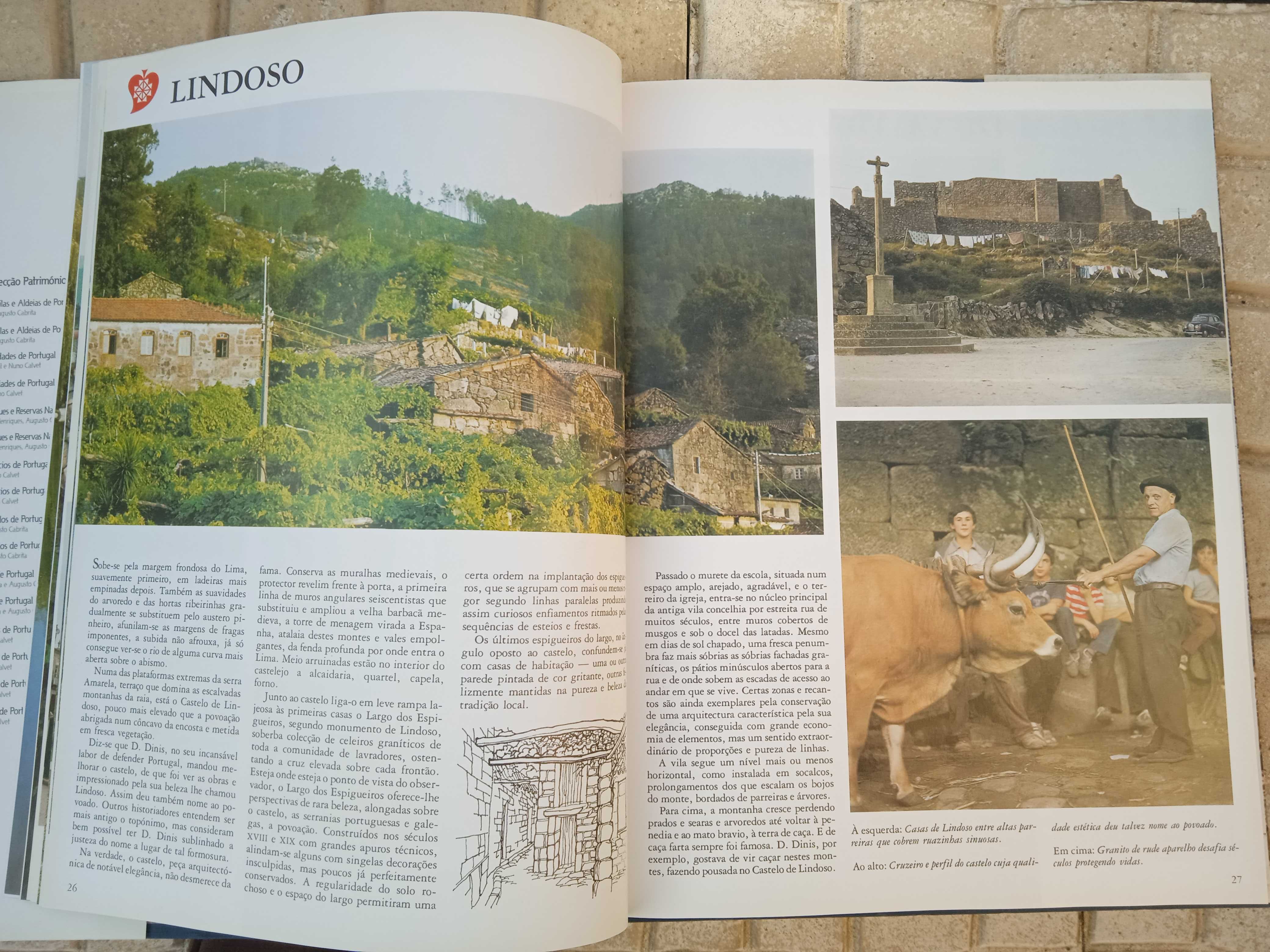 Livro - As mais Belas Vilas e Aldeias de Portugal, volume I.