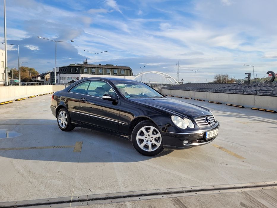 Mercedes CLK 200 kompresor 1.8 LPG 2006r coupe zamiana za motocykl