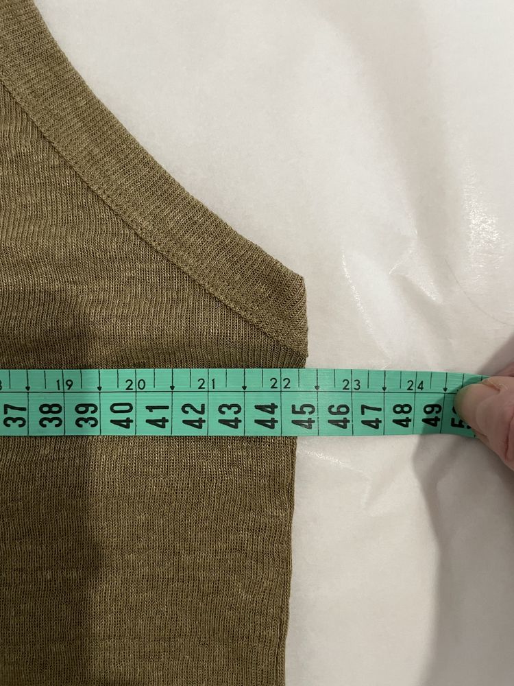 100% len - koszulka Massimo Dutti S/M