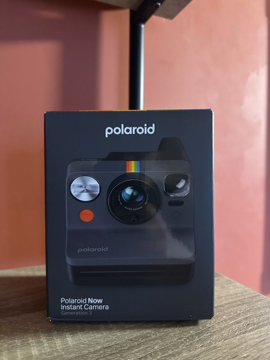 Фотокамера миттєвого друку Polaroid Now Gen 3 Black