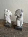 Estatuas  decorativa nudez homem e mulher