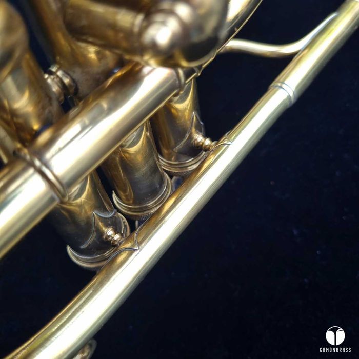 F. Besson Brevete Bb kornet ustnik Courtois Special gamonbrass