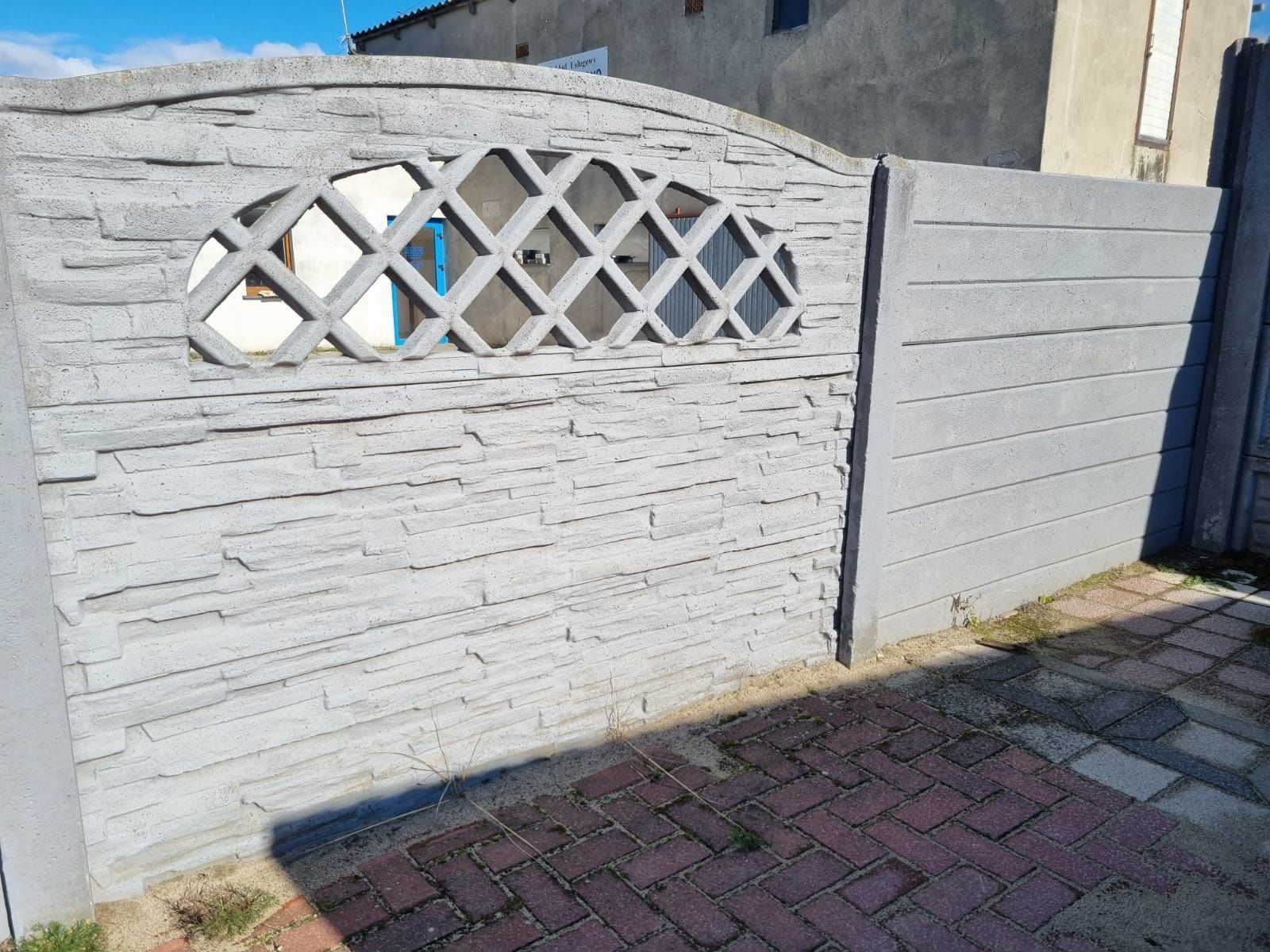 Ogrodzenia betonowe, płyty, słupki, podmurówki