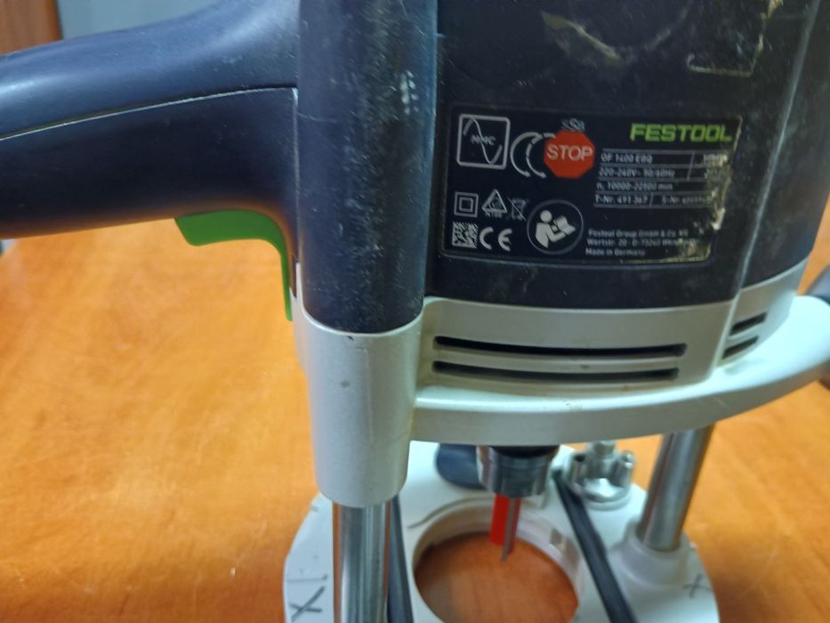 Frezarka gornowrzecionowa Festool OF 1400 EBQ.