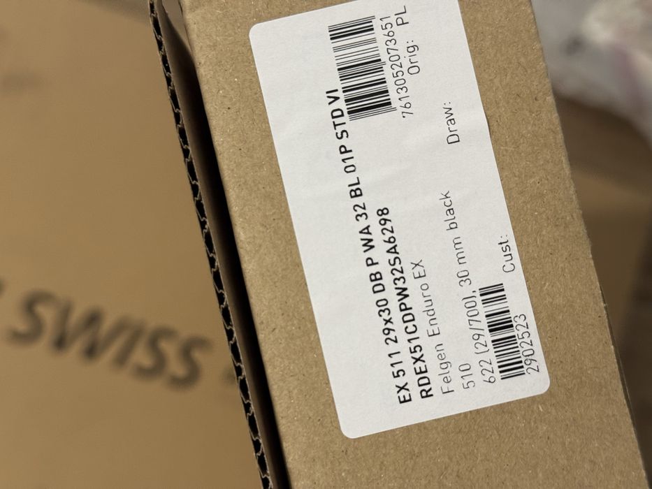 Aros dtswiss ex511 32f 29 novos