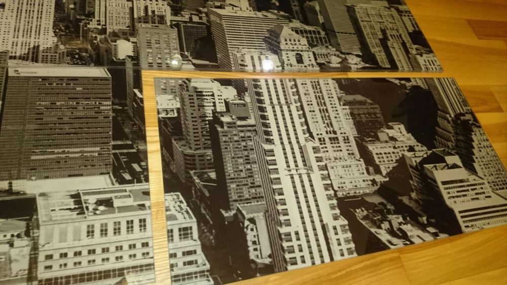 Panel dekoracyjny szklany glazura obraz 180x60 New York Nowy Jork