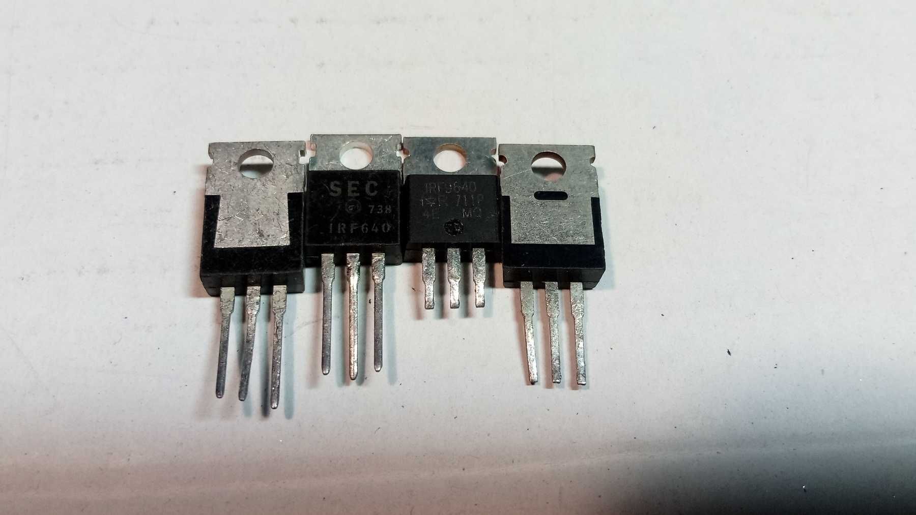 Польові транзистори IRF9640 IRF640.