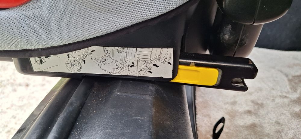 Автокрісло RECARO Monza SeatFix Airmesh Crystal/Yellow