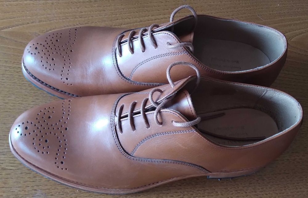 Sapatos novos em pele Giovanni Galli Goodyear Welted