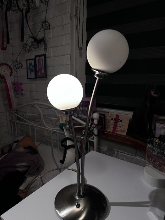 Lampka nocna dwie kule