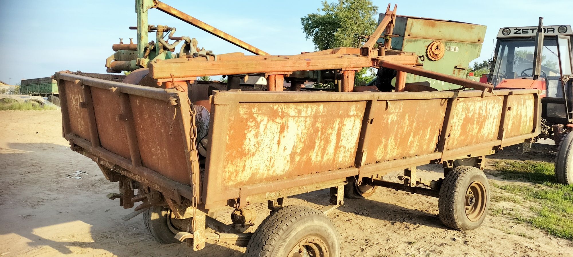 Przyczepa przyczepy D-46 D-45 D-35 Sanok Autosan
