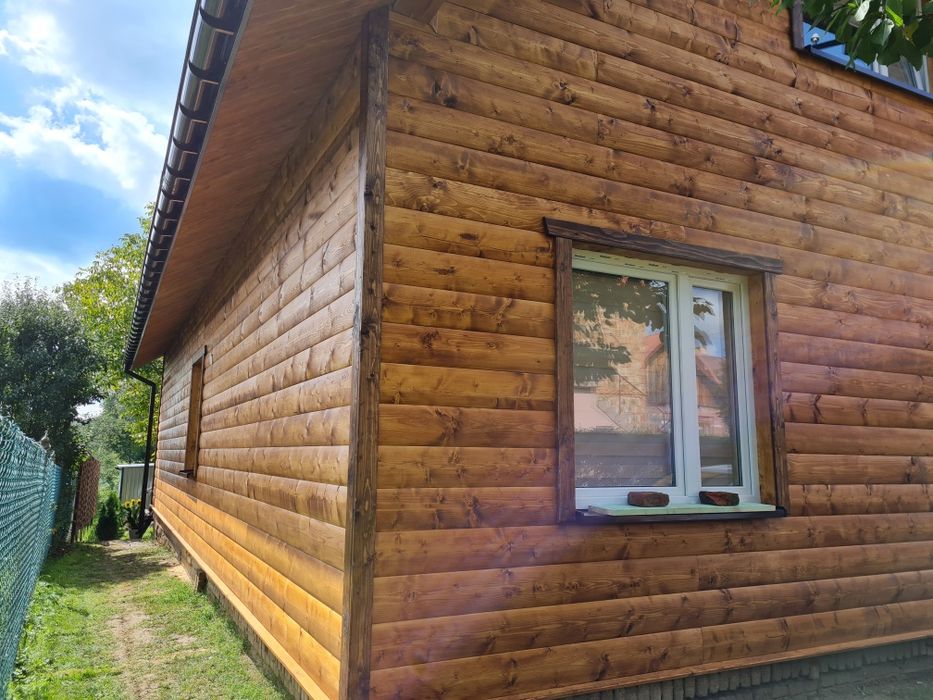 Deska PÓŁBAL 140x20 elewacja półokrągła 1 klasa PROMOCJA !