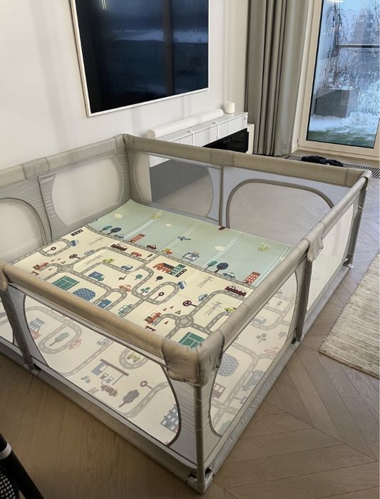 Манеж сухий для дітей огорожа дитячий детскиий игровой манеж