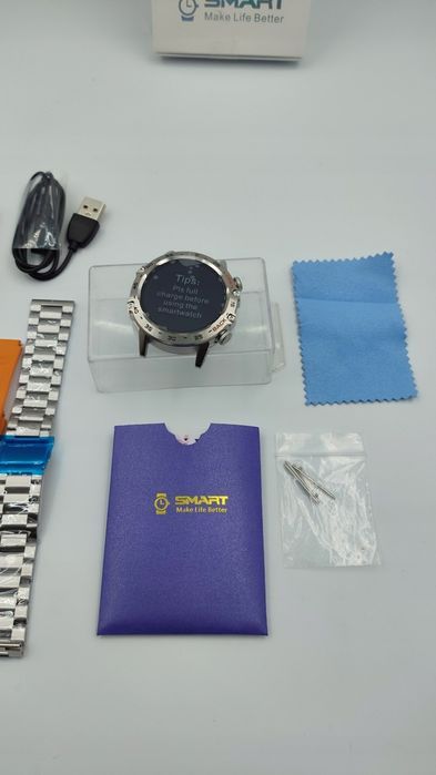 smartwatch męski rozmowy wielofunkcyjny monitorowanie tętna